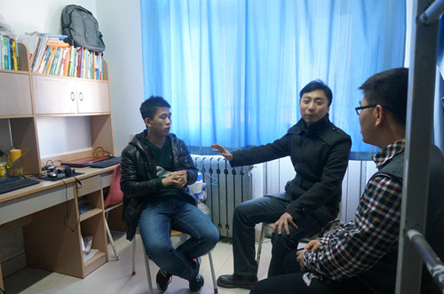 2010级辅导员积极鼓励考研员工